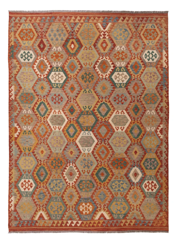 Kelim Maimene Teppich 256x352cm
