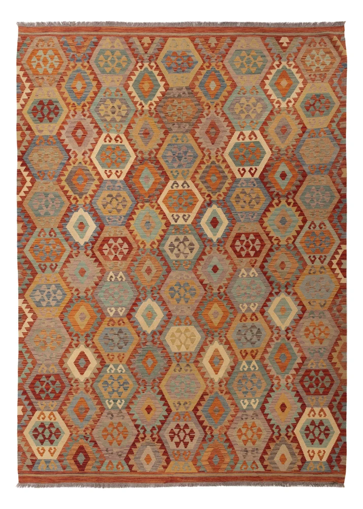 Kelim Maimene Teppich 256x352cm