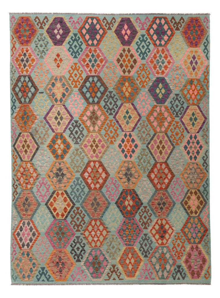 Kelim Maimene Teppich 257x347cm