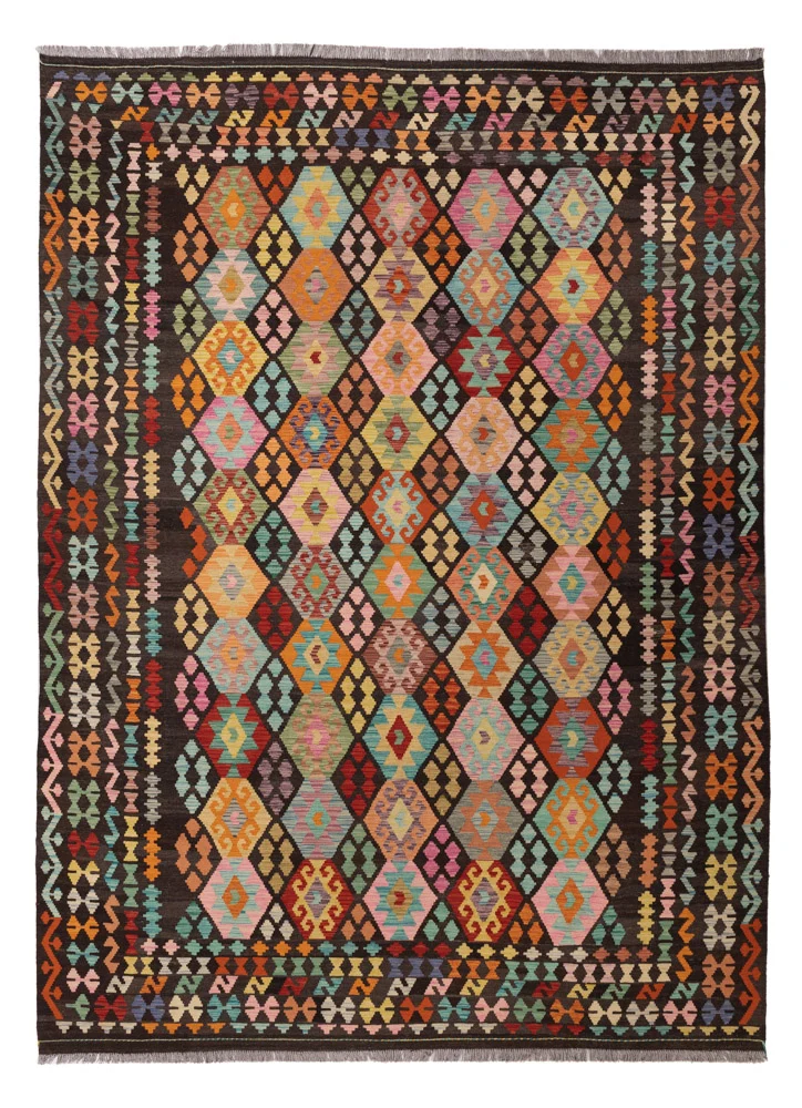 Kelim Maimene Teppich 256x345cm