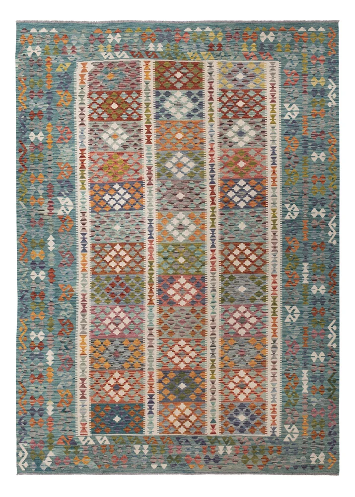 Kelim Maimene Teppich 251x352cm