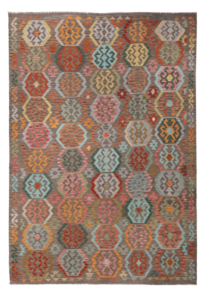 Kelim Maimene Teppich 247x353cm