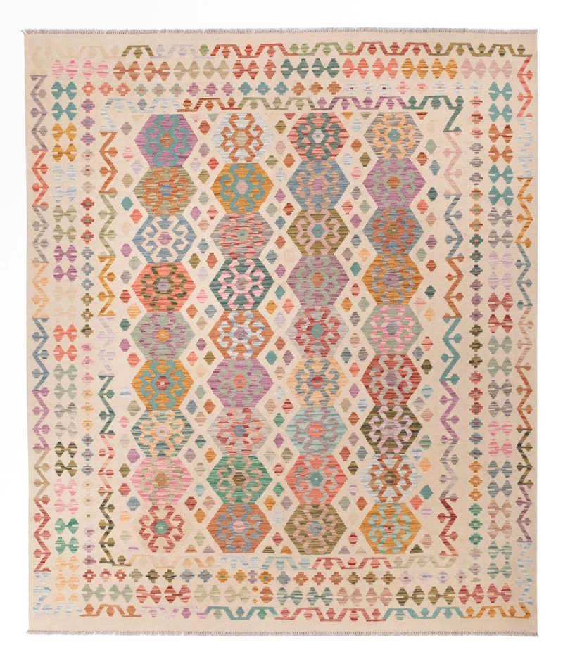 Kelim Maimene Teppich 250x287cm
