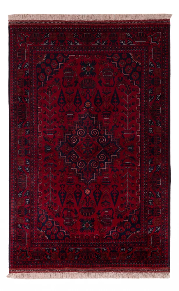 Afghan Teppich 101x154cm - Orientteppich