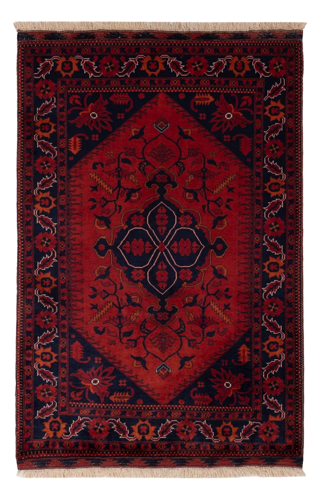 Afghan Teppich 97x150cm - Orientteppich