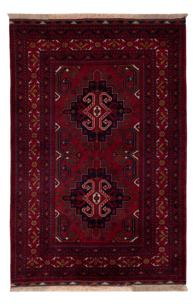 Afghan Teppich 99x149cm - Orientteppich