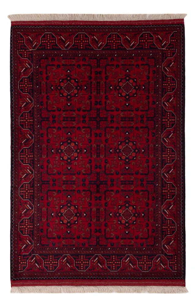 Afghan Teppich 98x150cm - Orientteppich