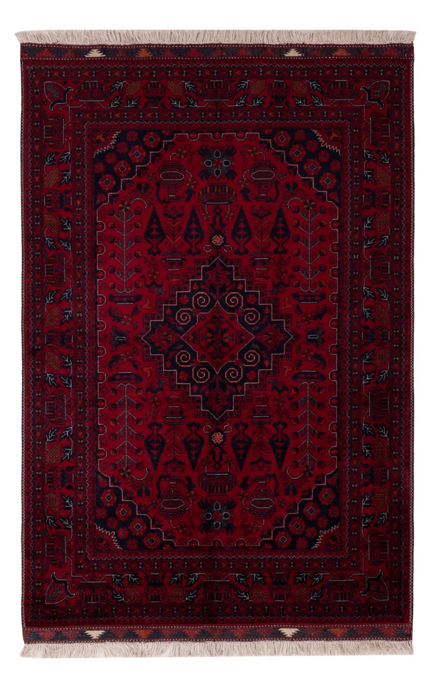 Afghan Teppich 100x150cm - Orientteppich