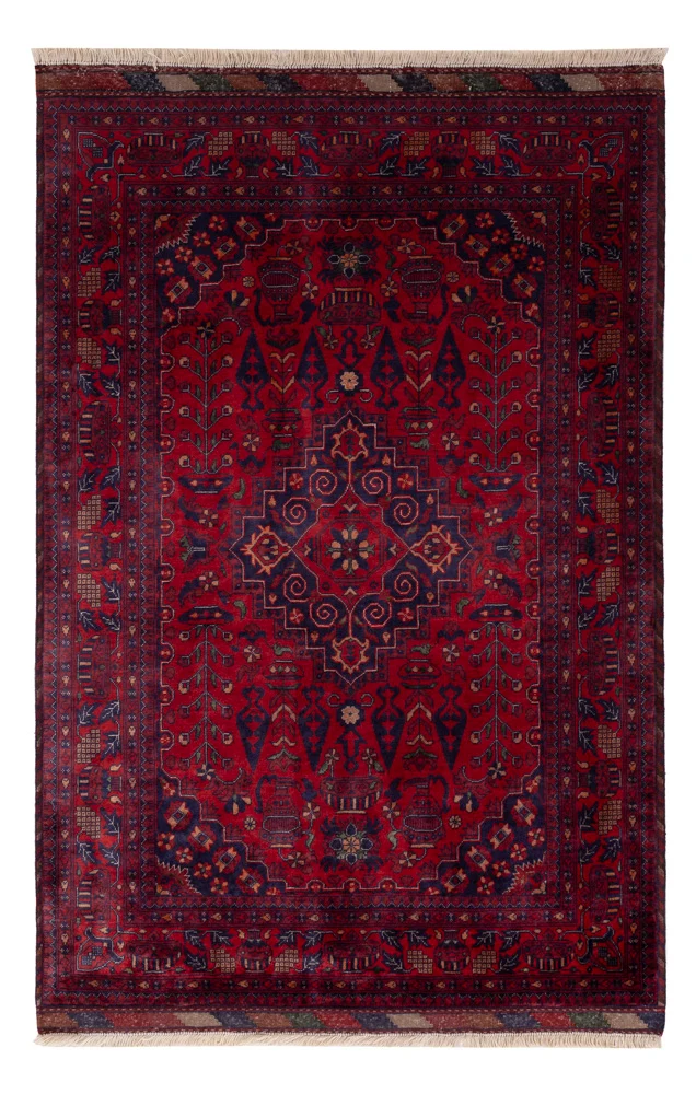 Afghan Teppich 100x150cm - Orientteppich