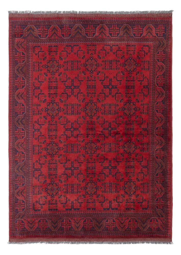 Afghan Teppich - Kunduz - 173 x 231 cm - rot