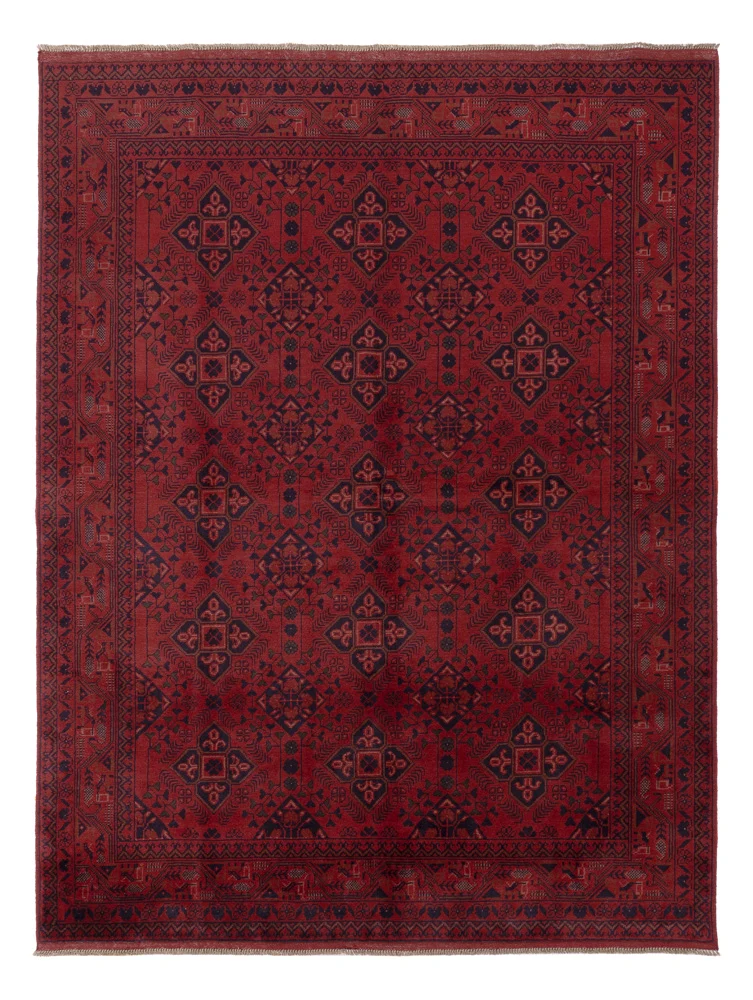 Afghan Teppich - Kunduz - 171 x 233 cm - rot