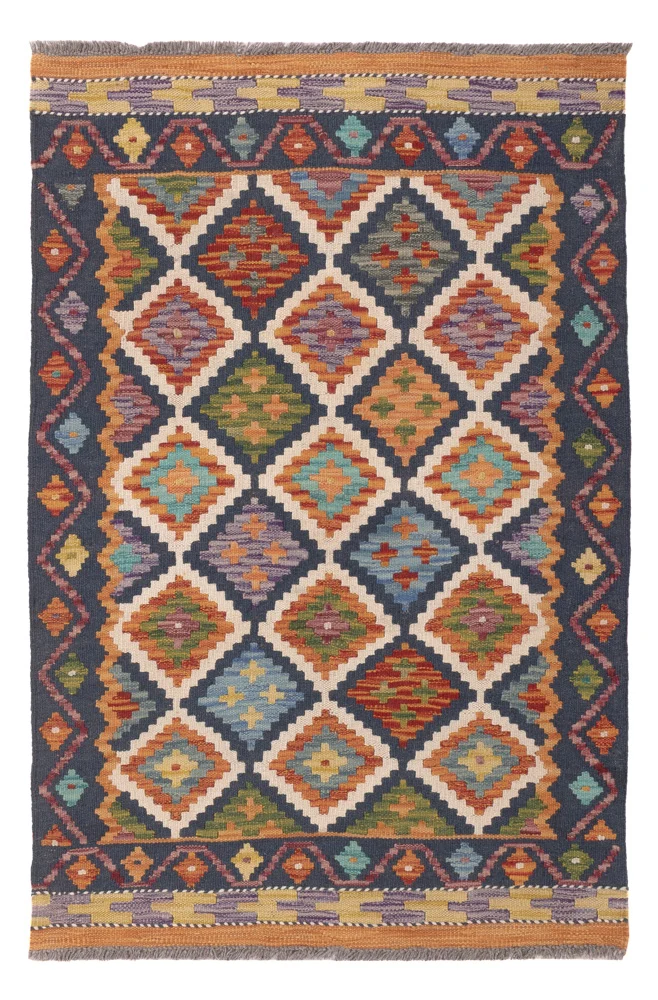 Kelim Maimene Teppich 87x126cm
