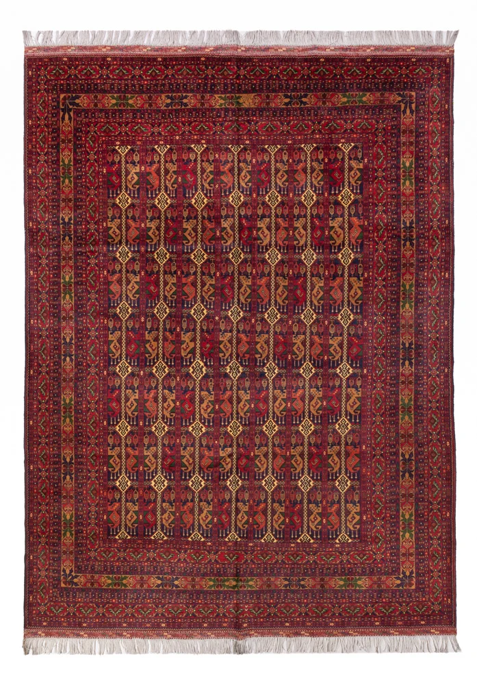 Afghan Teppich 254x353cm - Orientteppich