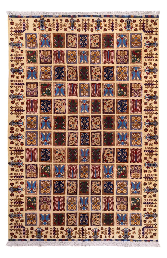 Afghan Teppich 200x296cm - Orientteppich