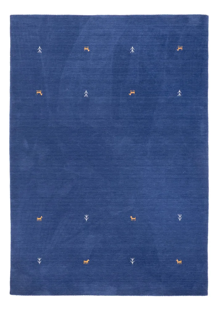 Gabbeh Teppich - Softy - 160 x 230 cm - blau