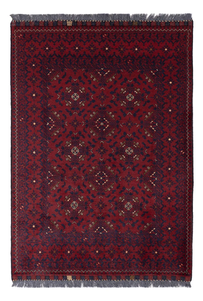 Afghan Teppich 101x141cm - Orientteppich