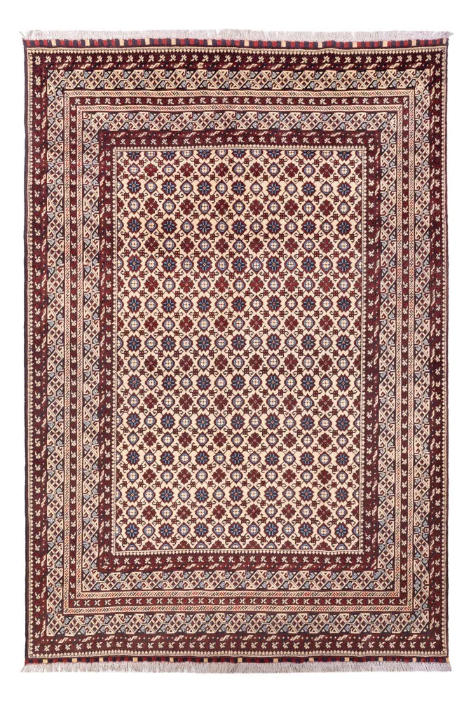 Afghan Teppich 194x281cm - Orientteppich