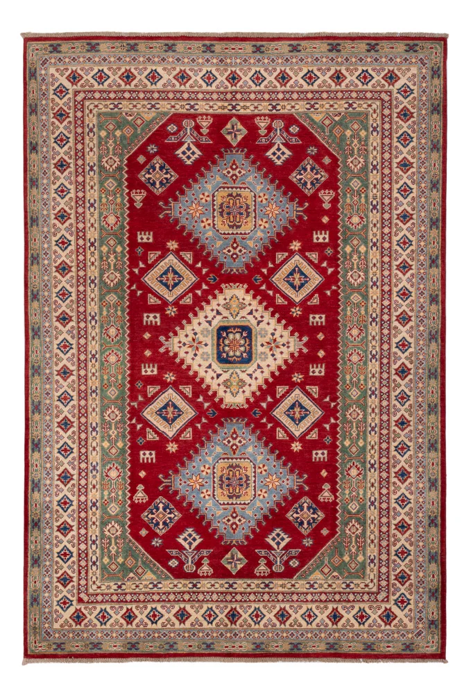 Ziegler Teppich - Kazak - 202 x 294 cm - rot
