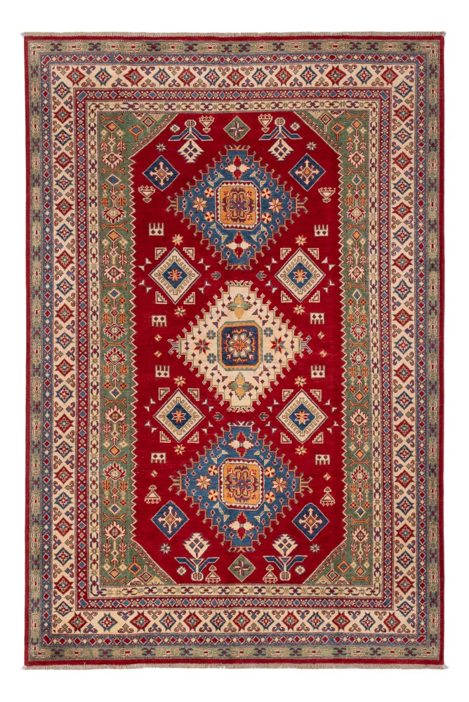 Ziegler Teppich - Kazak - 196 x 296 cm - rot