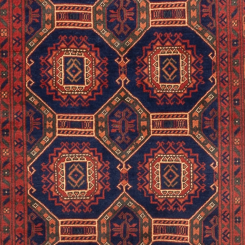 Afghan Teppich 86x409cm - Orientteppich