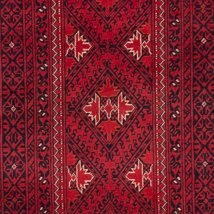 Afghan Teppich 77x388cm - Orientteppich