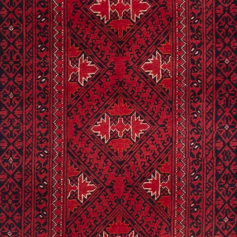 Afghan Teppich 77x390cm - Orientteppich