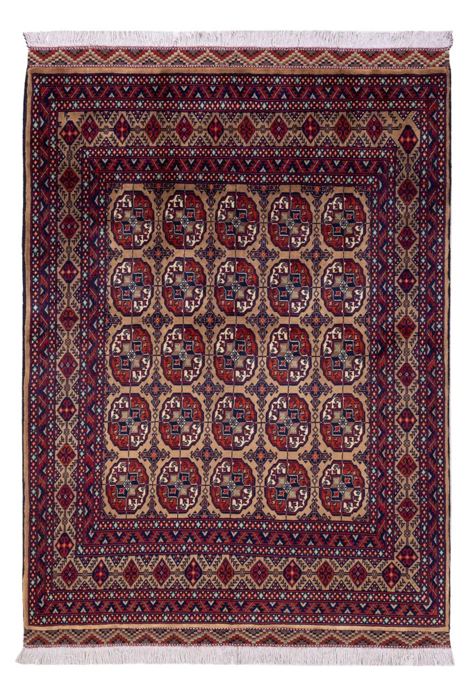 Afghan Teppich 148x195cm - Orientteppich