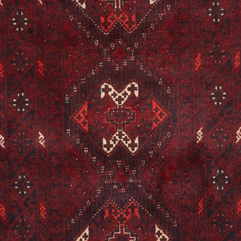 Afghan Teppich 79x295cm - Orientteppich