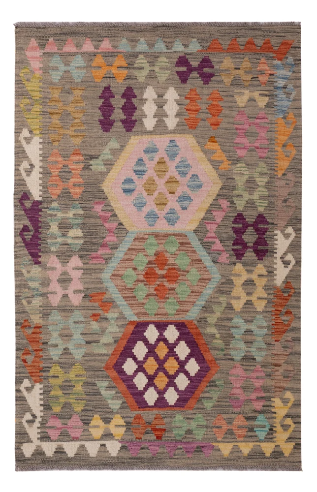 Kelim Maimene Teppich 100x151cm