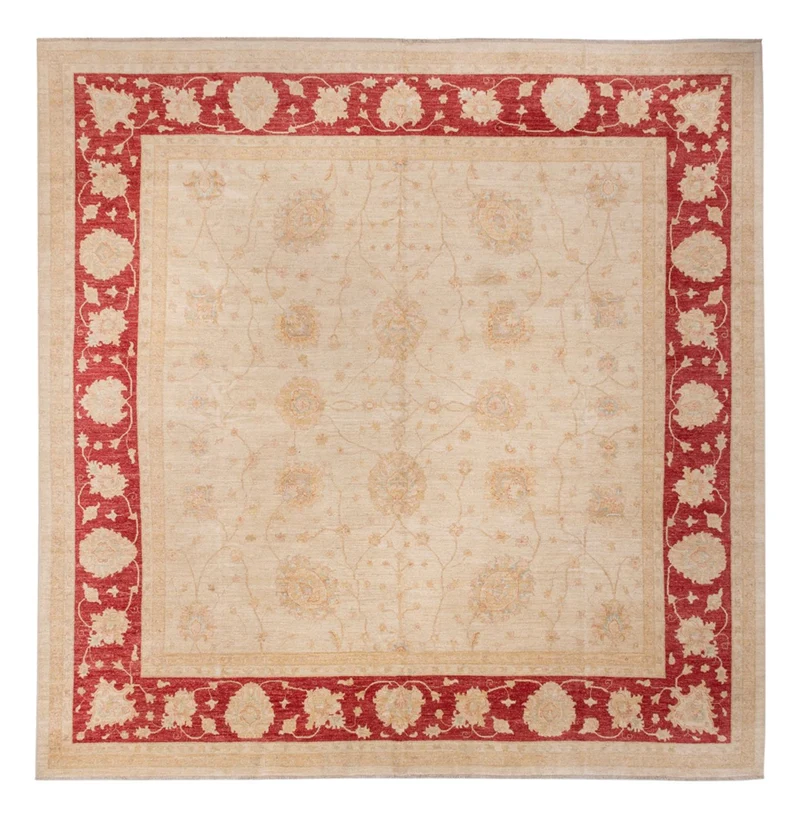 Ziegler Teppich 398x394cm - Orientteppich