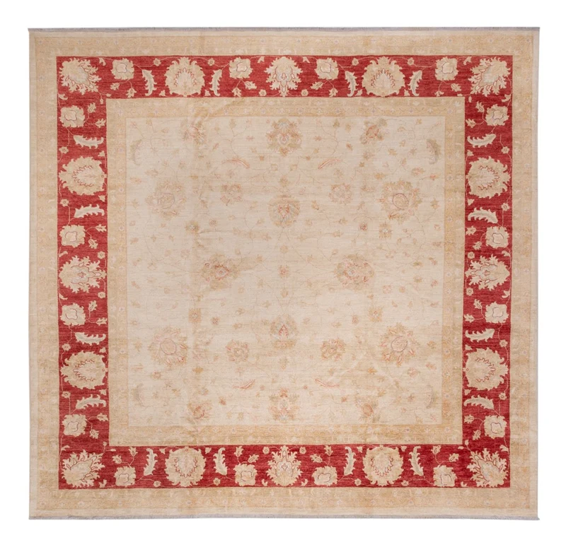Ziegler Teppich 345x340cm - Orientteppich