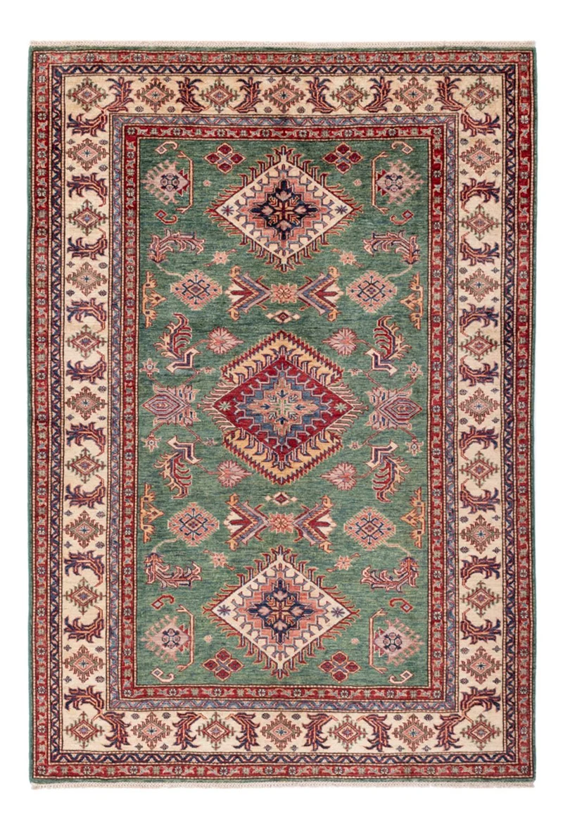 Ziegler Teppich - Kazak - 169 x 238 cm - grün