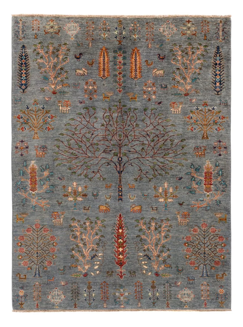 Ziegler Teppich - Ariana - 180 x 242 cm - dunkelblau