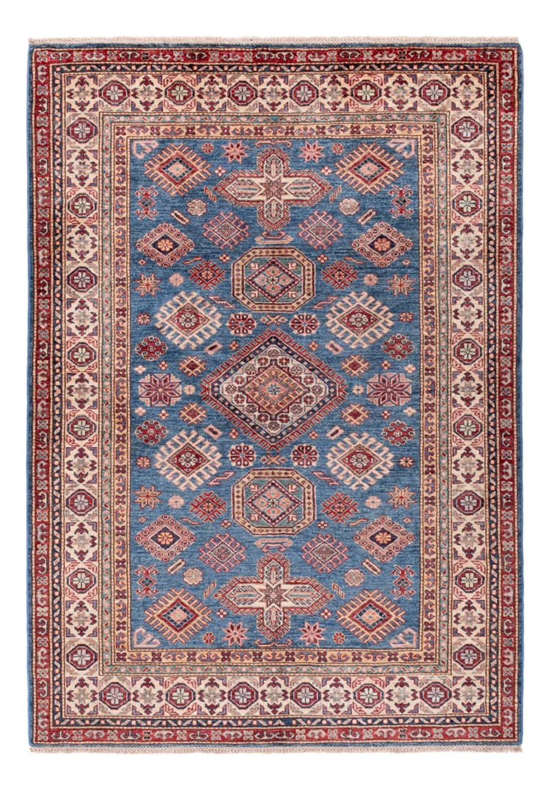 Ziegler Teppich - Kazak - 153 x 217 cm - dunkelblau