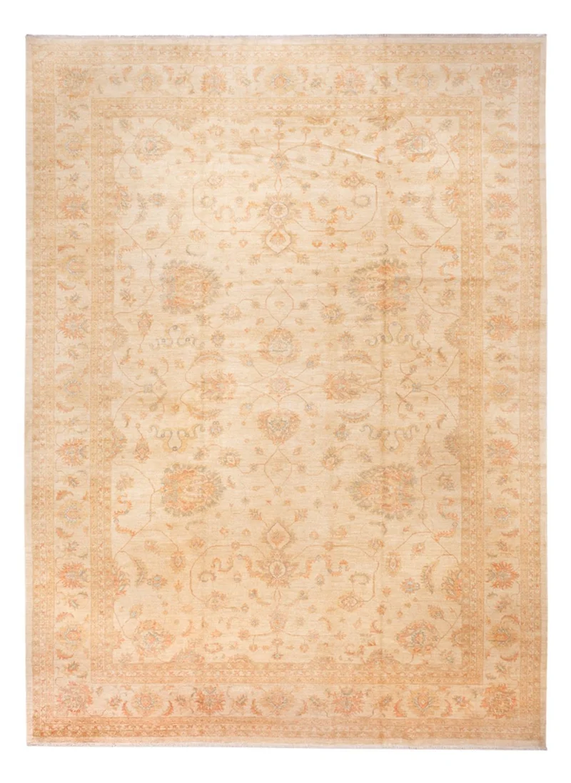 Ziegler Teppich - 396 x 585 cm - beige