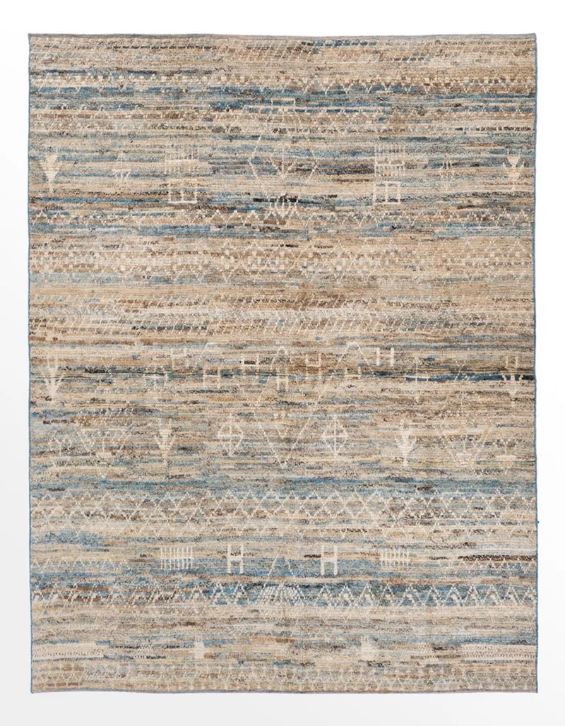 Berber Teppich 179x233cm - Wollteppich