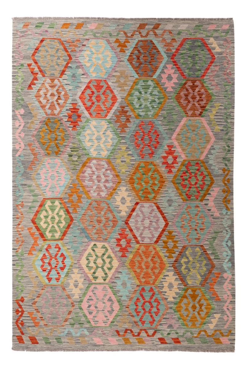 Kelim Maimene Teppich 202x294cm