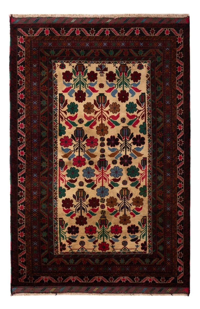 Belutsch Teppich - 117 x 177 cm - mehrfarbig