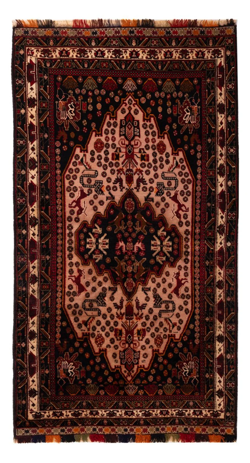 Läufer Belutsch - 110 x 193 cm - hellrot