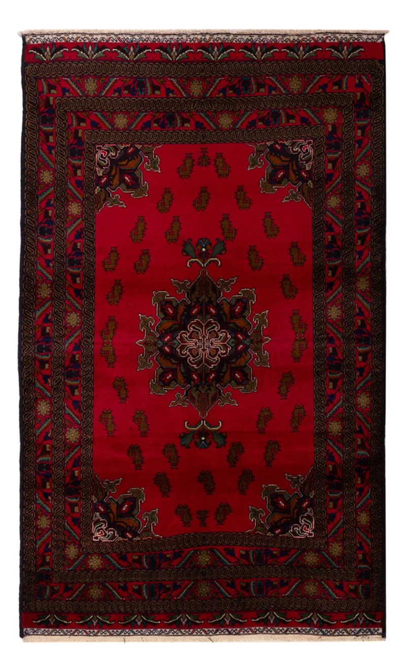 Belutsch Teppich - 123 x 201 cm - rot