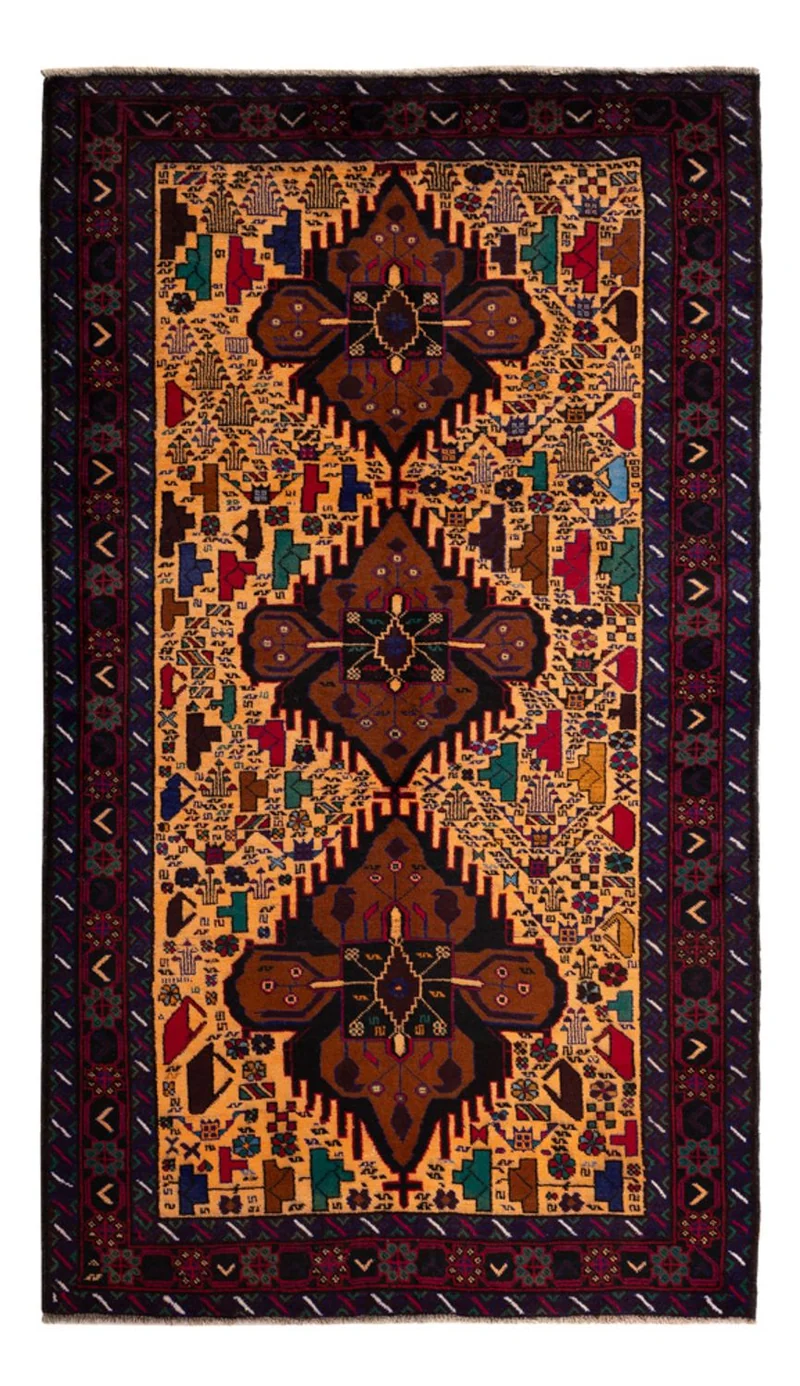 Belutsch Teppich 116x197cm - Orientteppich