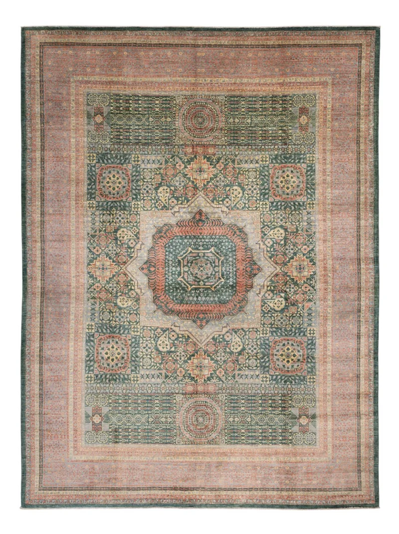 Ziegler Teppich - Ariana - 302 x 397 cm - hellgrün