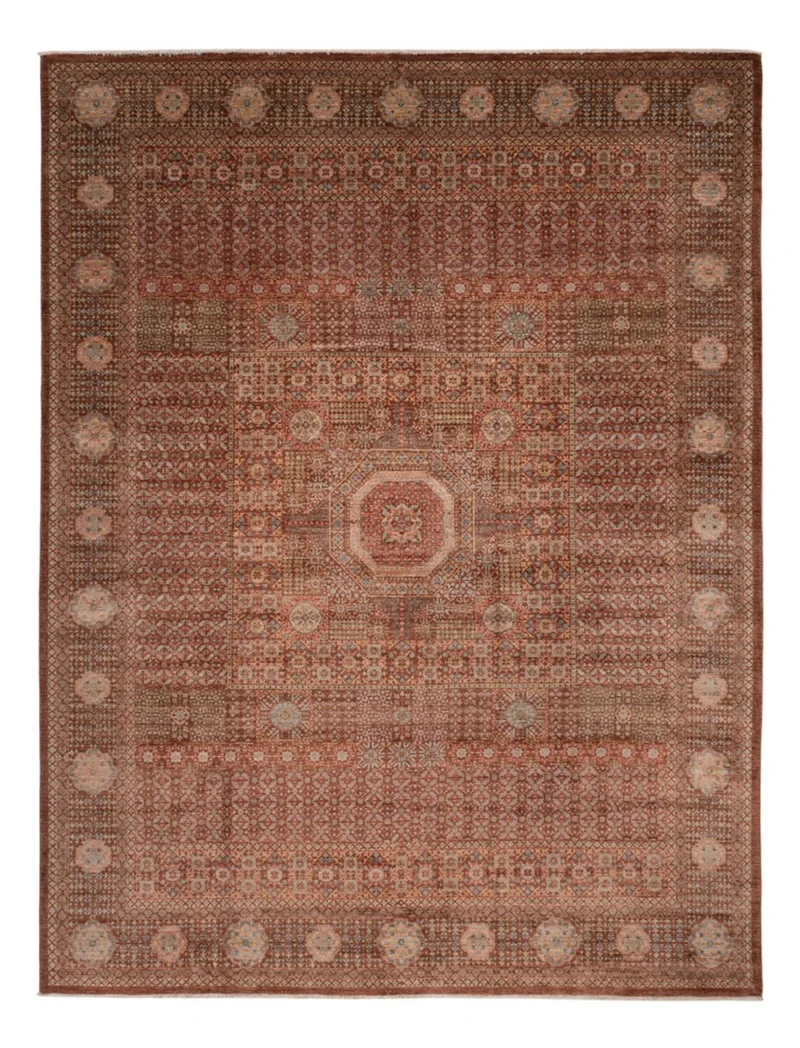 Ziegler Teppich - Ariana - 299 x 392 cm - dunkelbeige