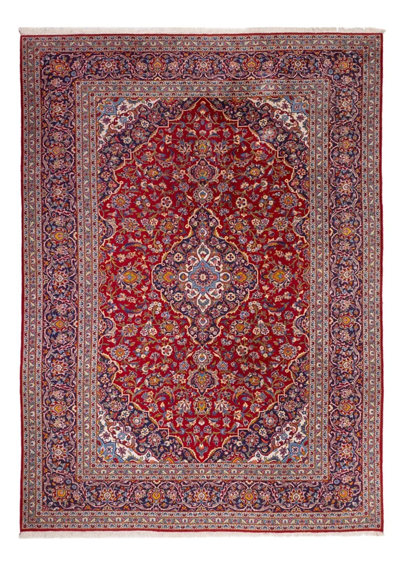 Keshan Teppich 261x370cm - Perserteppich