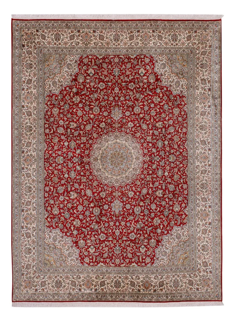Kaschmir Seide Teppich 244x327cm - Orientteppich