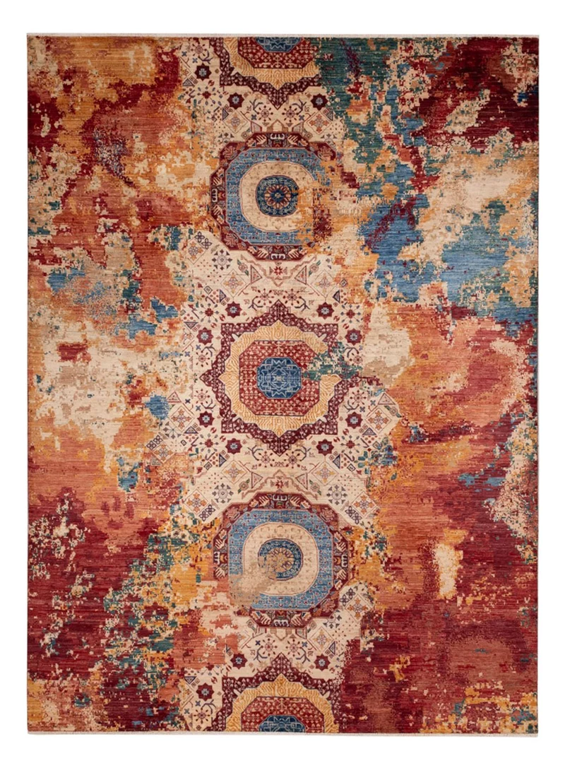 Designer Teppich - 246 x 335 cm - mehrfarbig