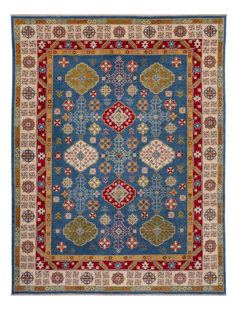 Ziegler Teppich - Kazak - 278 x 359 cm - blau