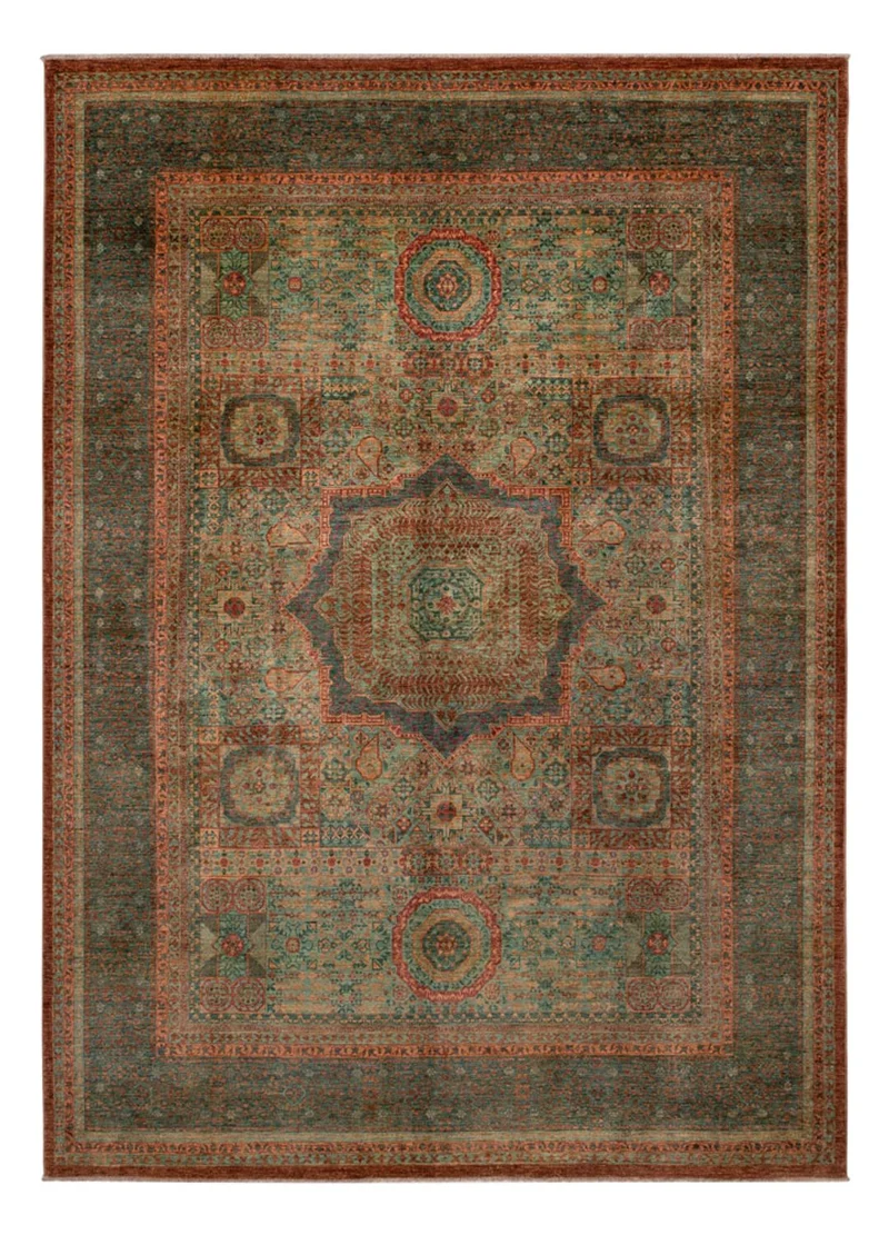 Ziegler Teppich - Ariana - 249 x 344 cm - dunkelgrün
