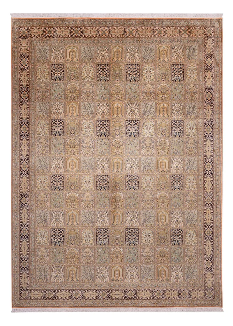 Kaschmir Seide Teppich 273x378cm - Orientteppich
