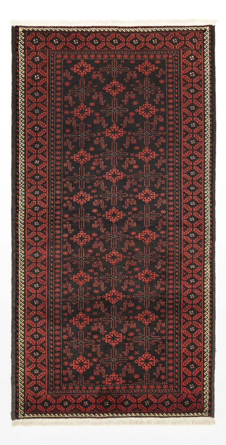Belutsch Teppich 102x204cm - Orientteppich
